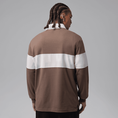 Nike - Jordan Brooklyn Long-Sleeve Brown/White-4
