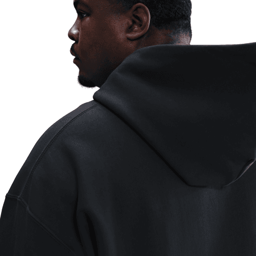 Nike - Solo Swoosh Full-Zip Fleece Hoodie Black-3