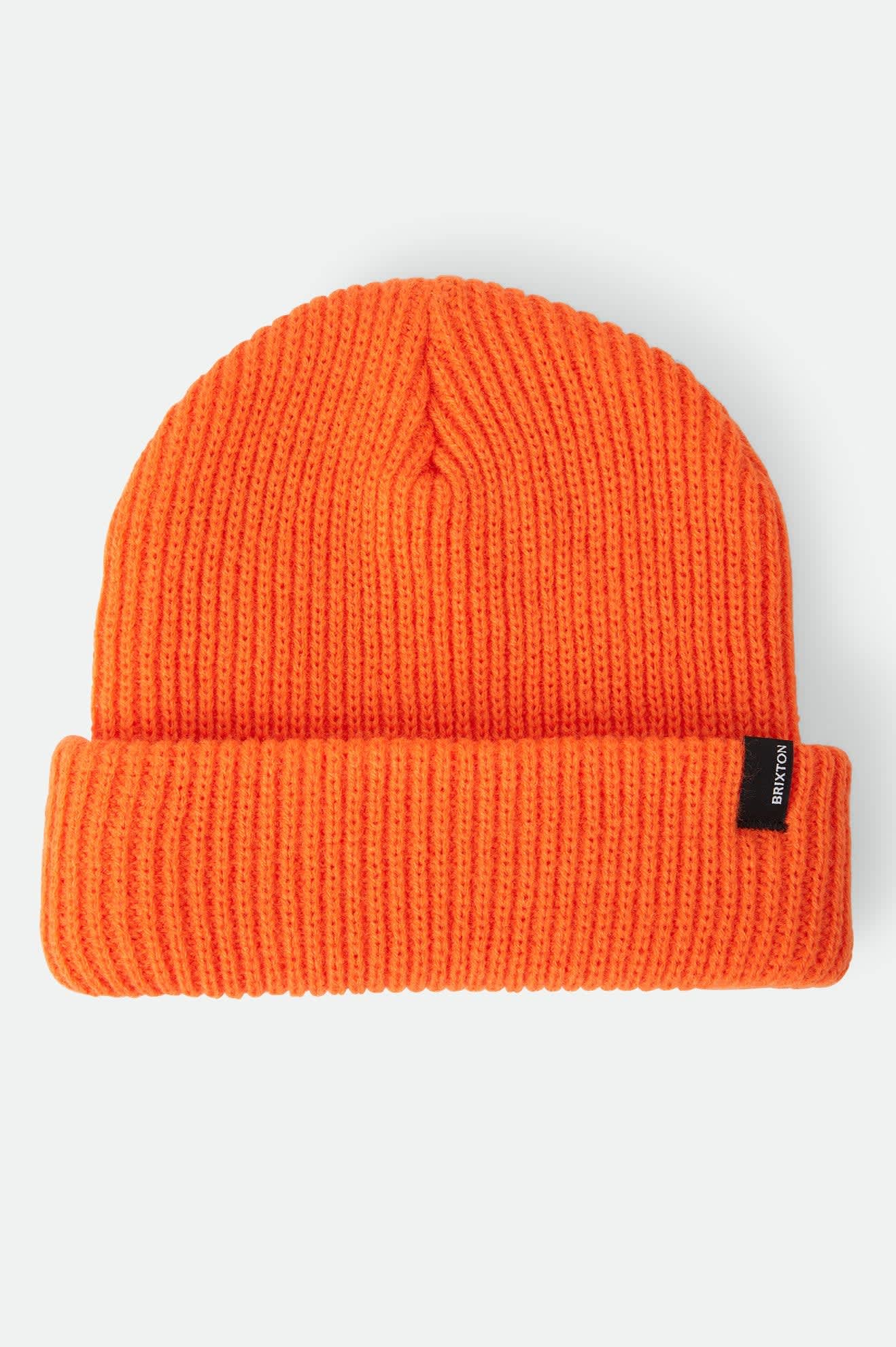 Brixton - Chunky Heist Beanie Bright Orange-1