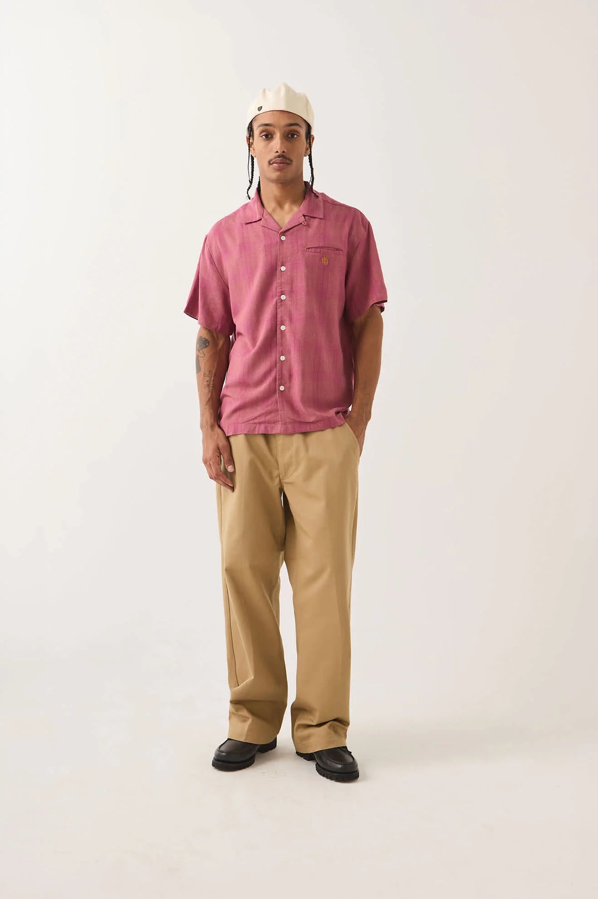 Brixton - Trademark Chino British Khaki-2
