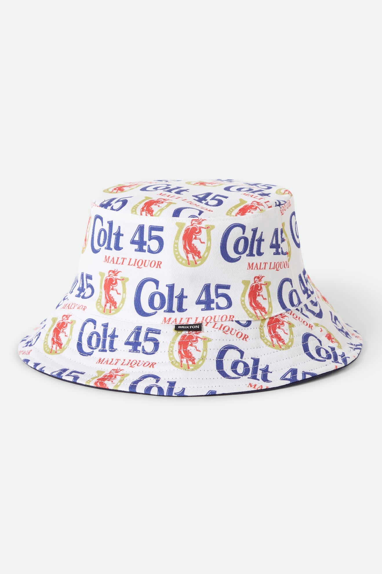 Brixton x Colt 45 - Bucket Hat Multi/Midnight Blue