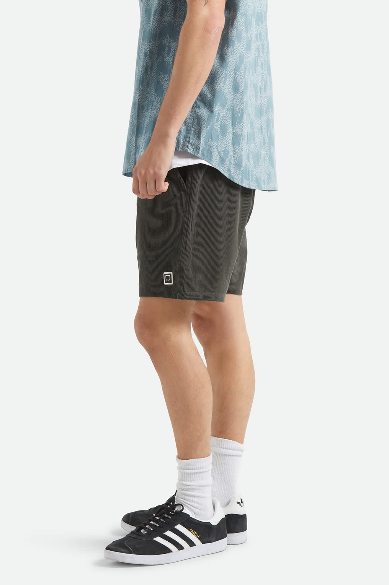 Brixton - Everyday Corduroy Shorts Vintage Black