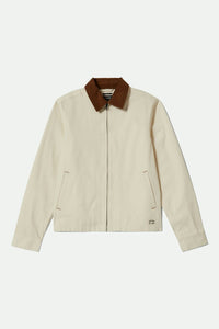 Brixton - Mechanic Garage Zip Jacket ~ Whitecap