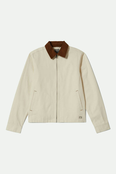 Brixton - Mechanic Garage Zip Jacket ~ Whitecap