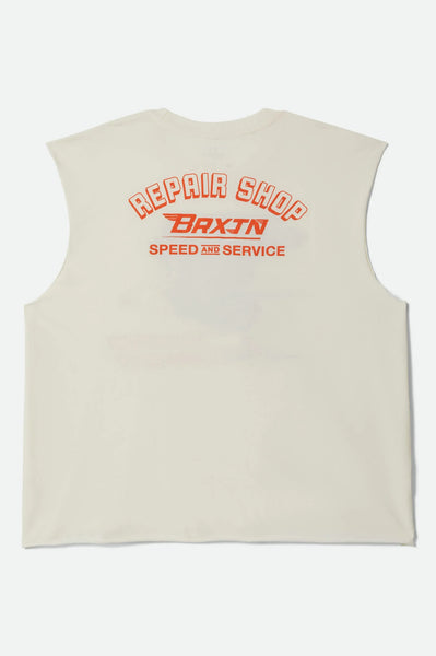 Brixton - Free Muscle Tank Top Off White