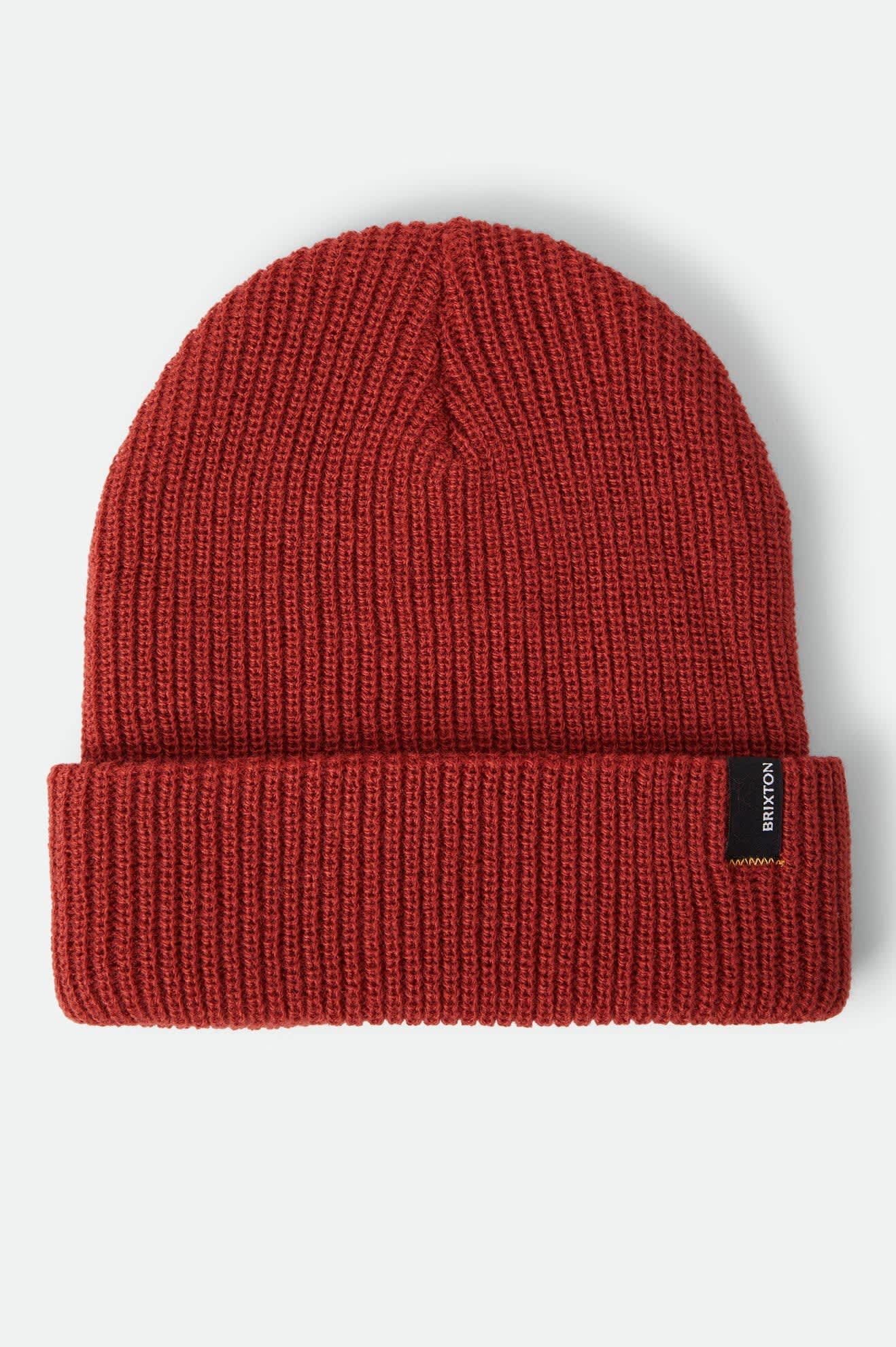 Brixton - Heist Beanie Red Earth-1