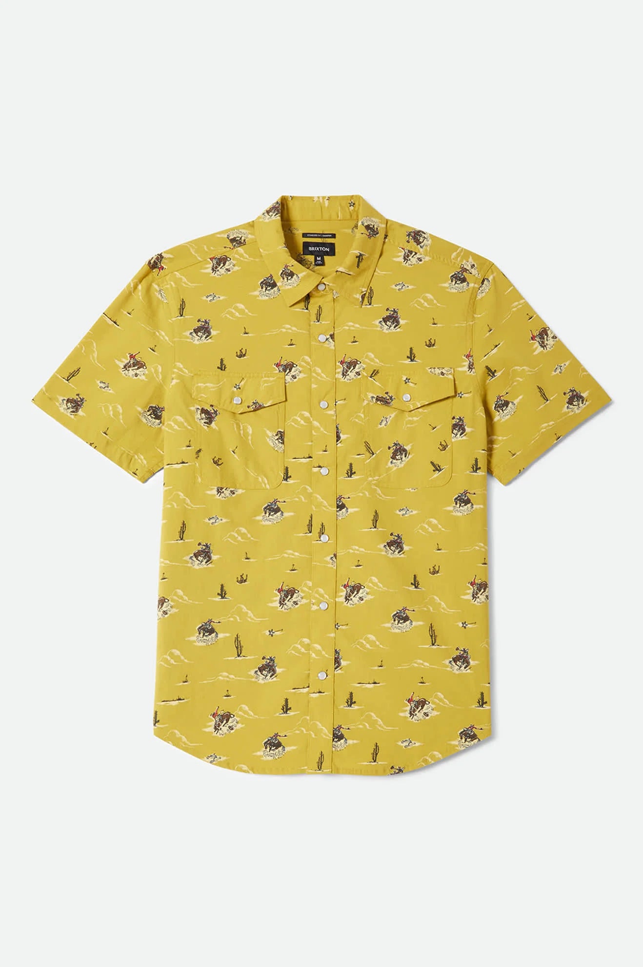 Brixton x Lone Star - Button Up Shirt Texas Gold