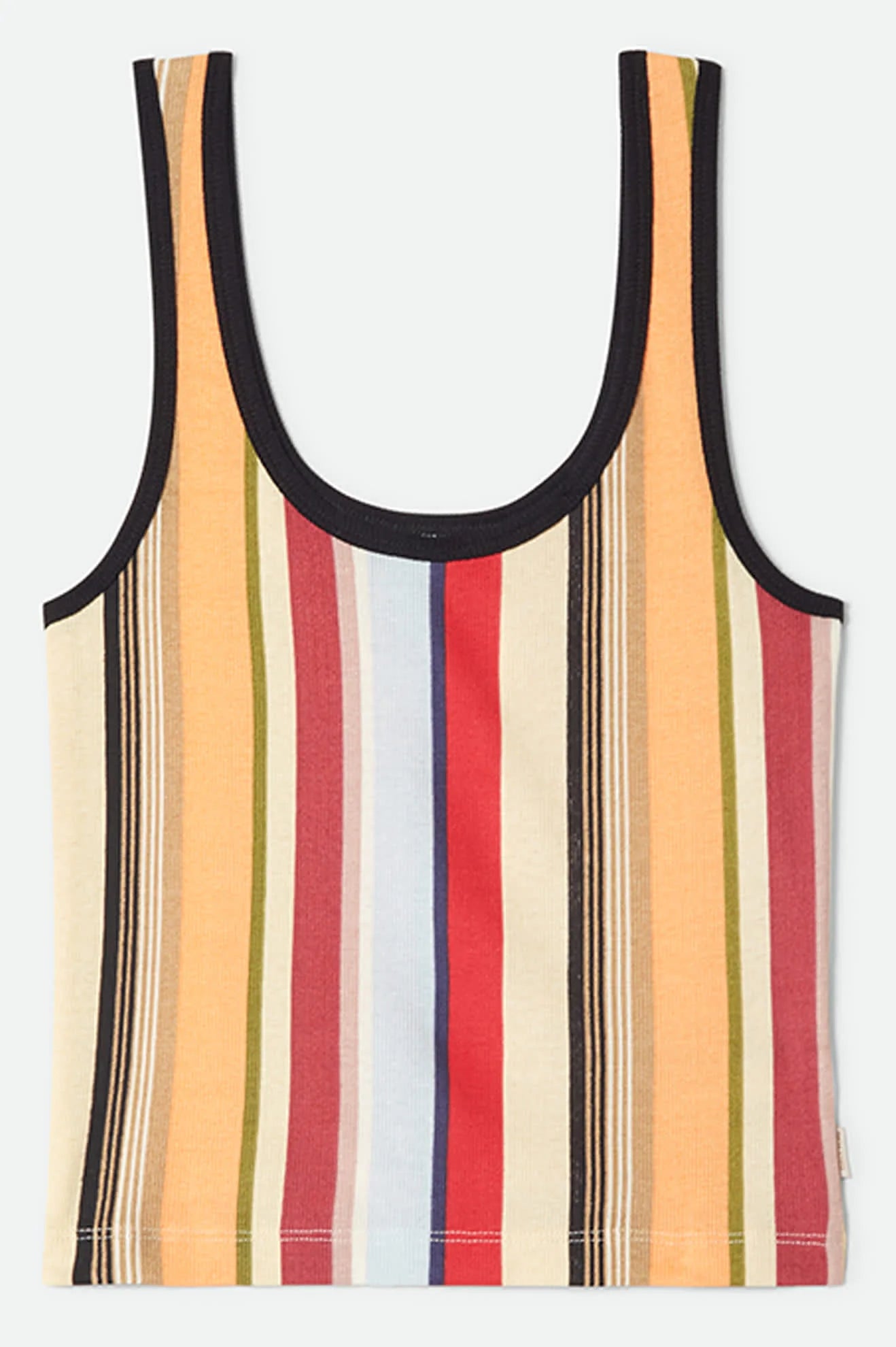 Brixton - W Ringer Organic A-Tank Peach Cobbler