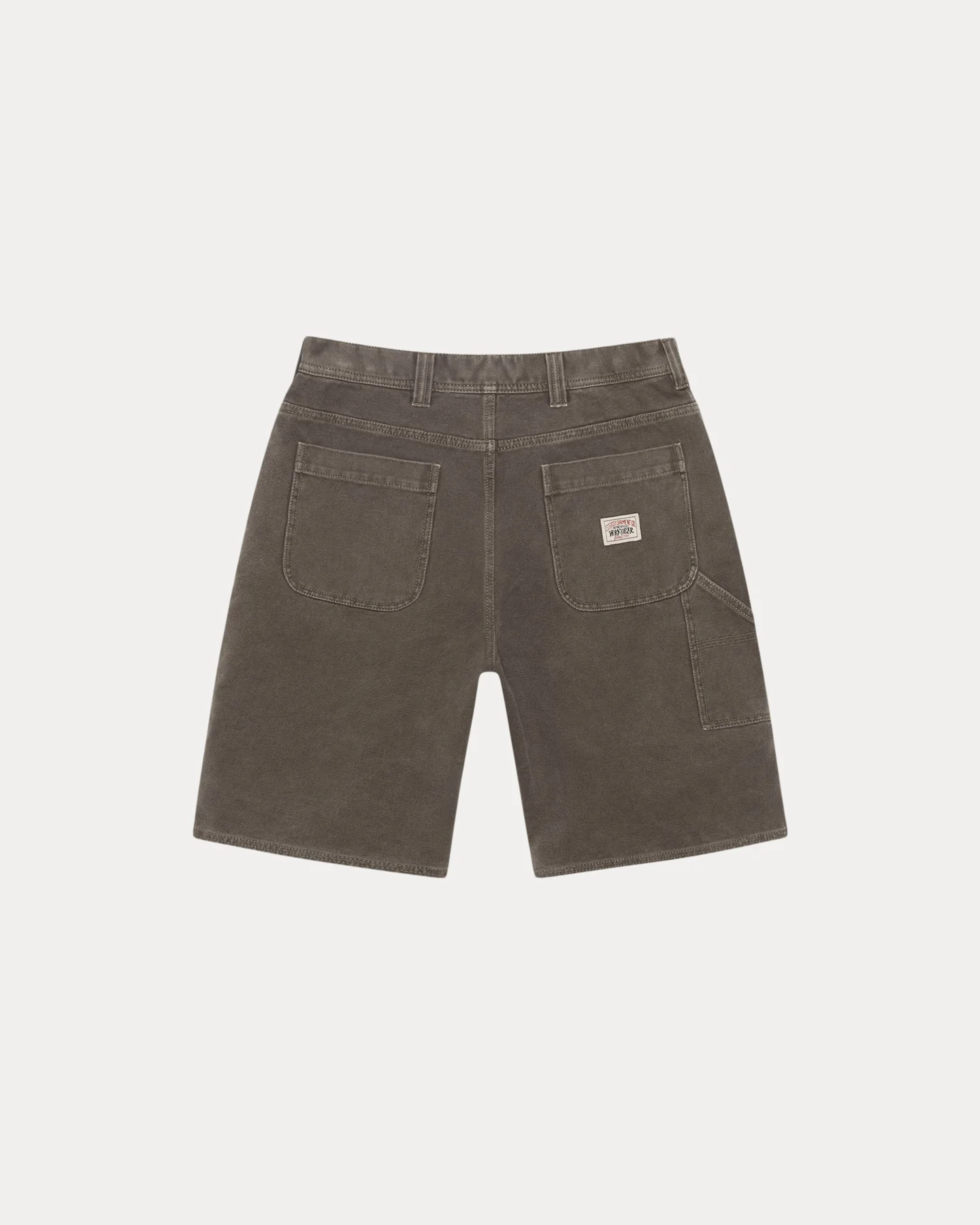 Stussy - Work Short Washed Canvas ~ Brown – FLAVOUR '99 Stussy - Work Short Washed Canvas ~ Brown – FLAVOUR '99