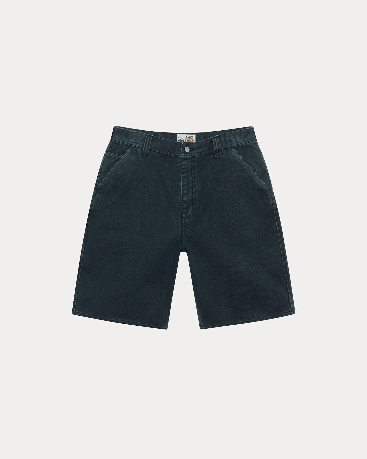 Stussy - Work Short Washed Canvas Black