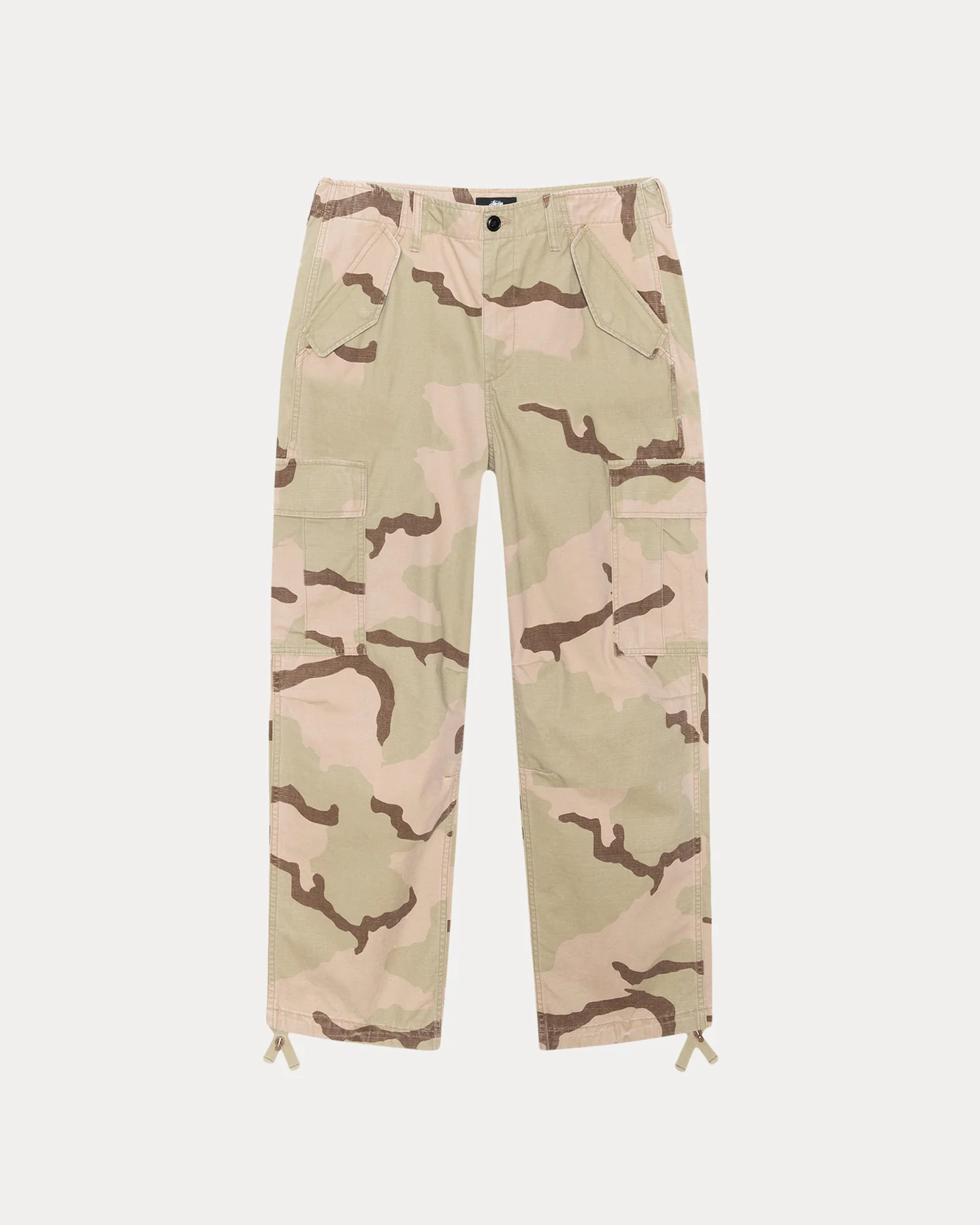 Stussy - Military Cargo Ripstop Pant ~ Sand Camo-1