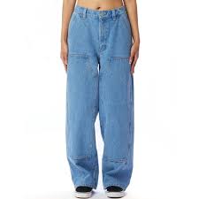 Obey - W Leah ll Baggy Denim Pant Rinse Indigo