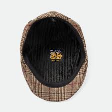 Brixton - 20th Anniversary Hooligan Snapback ~ Brown Plaid