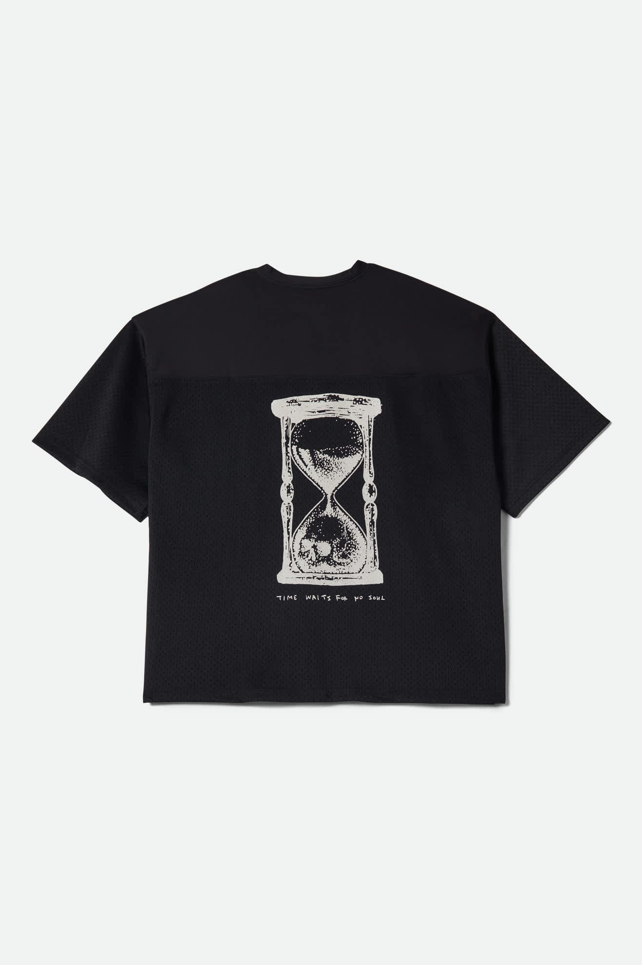 Brixton - Baggy Mesh Practice Jersey Black/White
