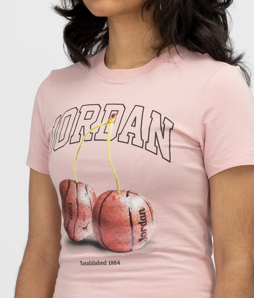 Nike - W Jordan Brooklyn T-Shirt Pink