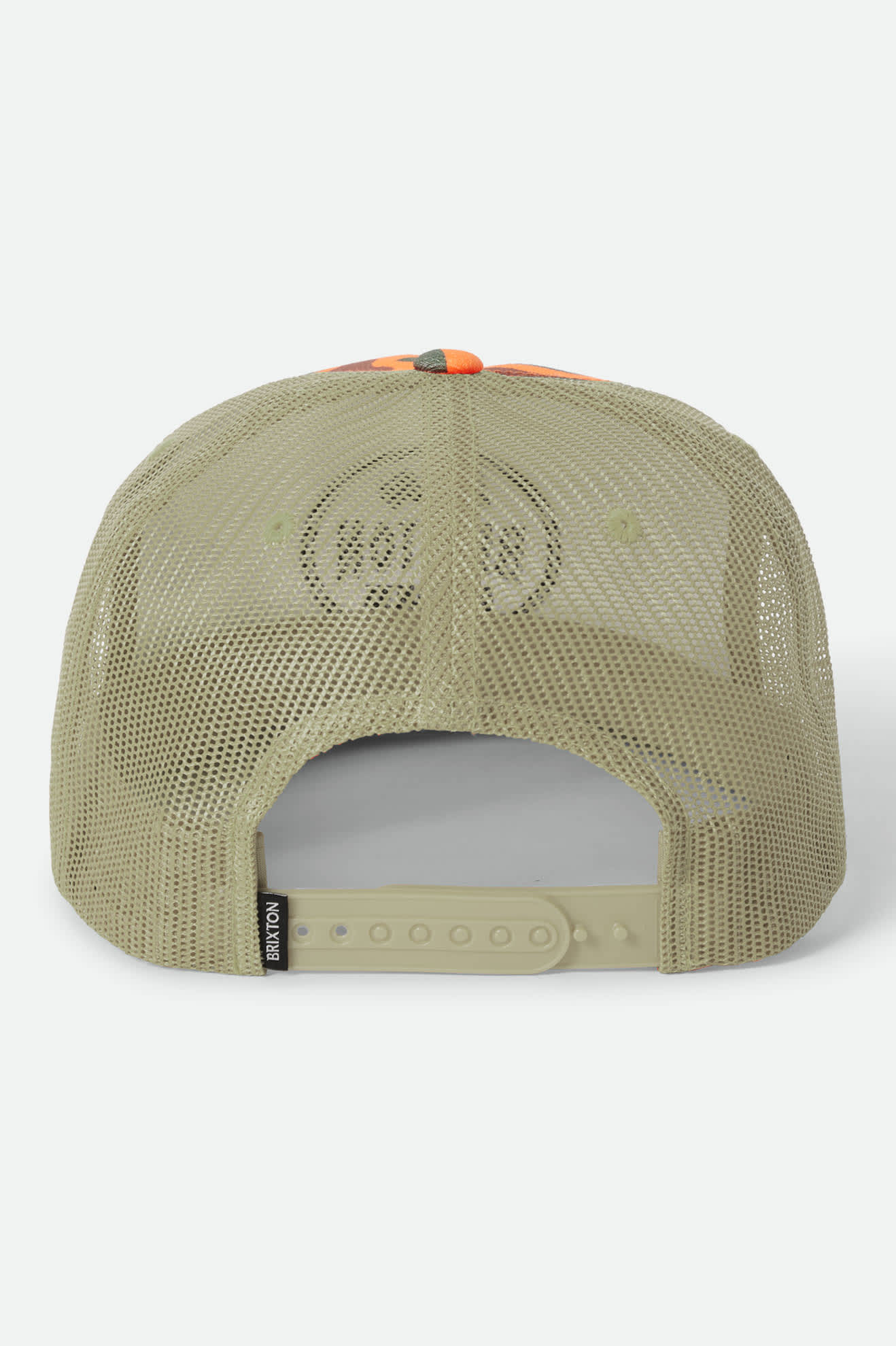 Brixton - Henry Trucker Hat Orange Duck Camo