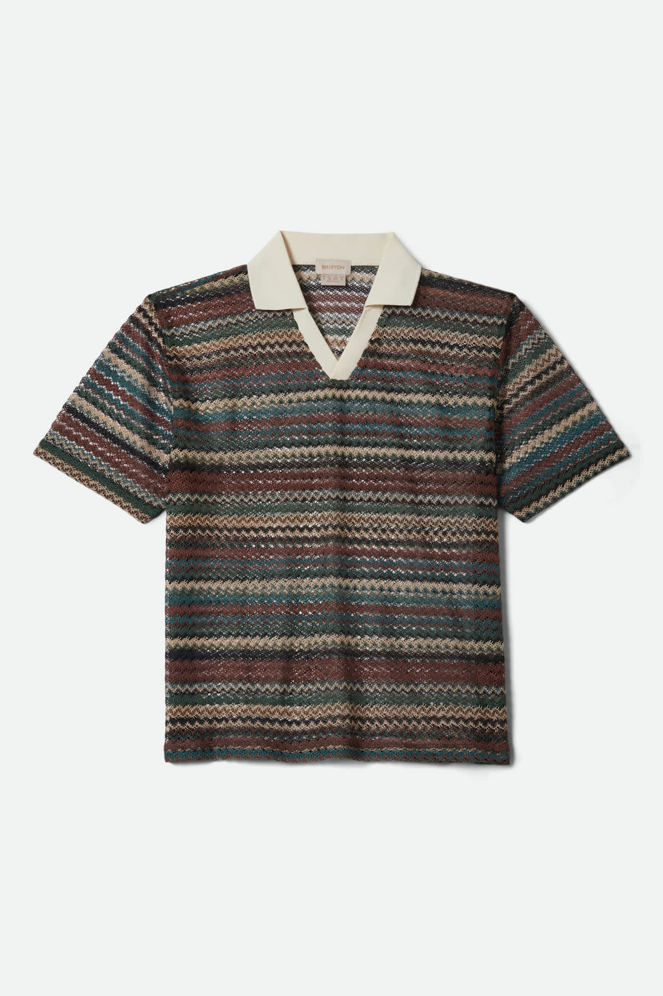 Brixton - W Varsity T-Shirt Retro Stripe