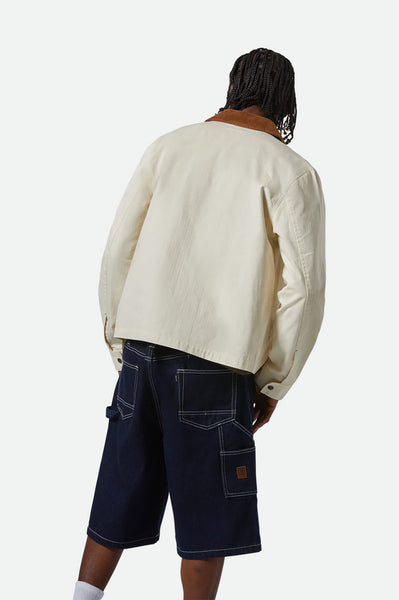 Brixton - Mechanic Garage Zip Jacket ~ Whitecap