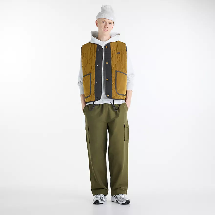 New Balance - Quilted Vest Bark