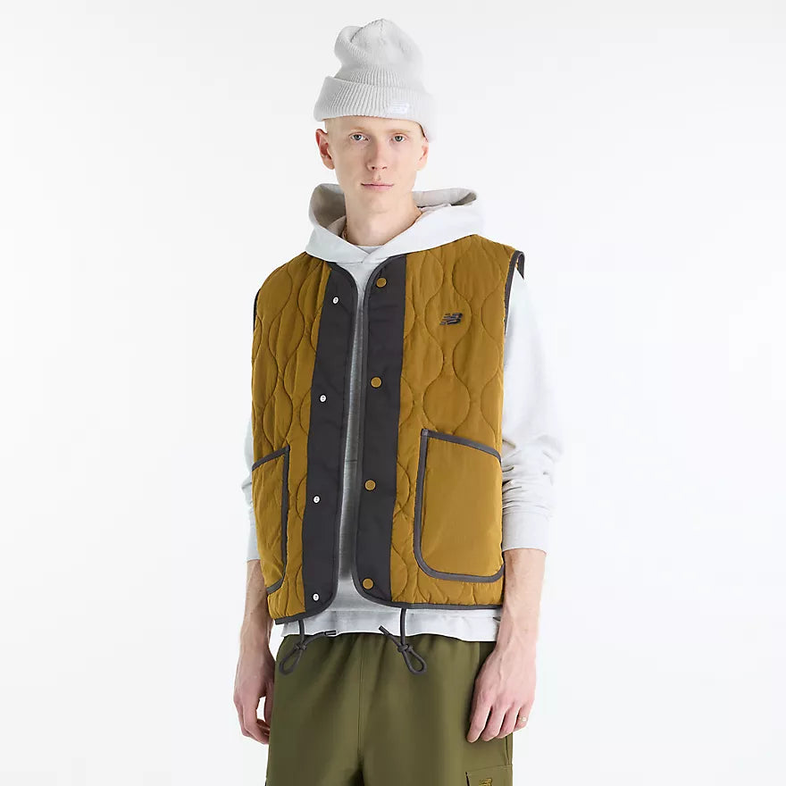 New Balance - Quilted Vest Bark
