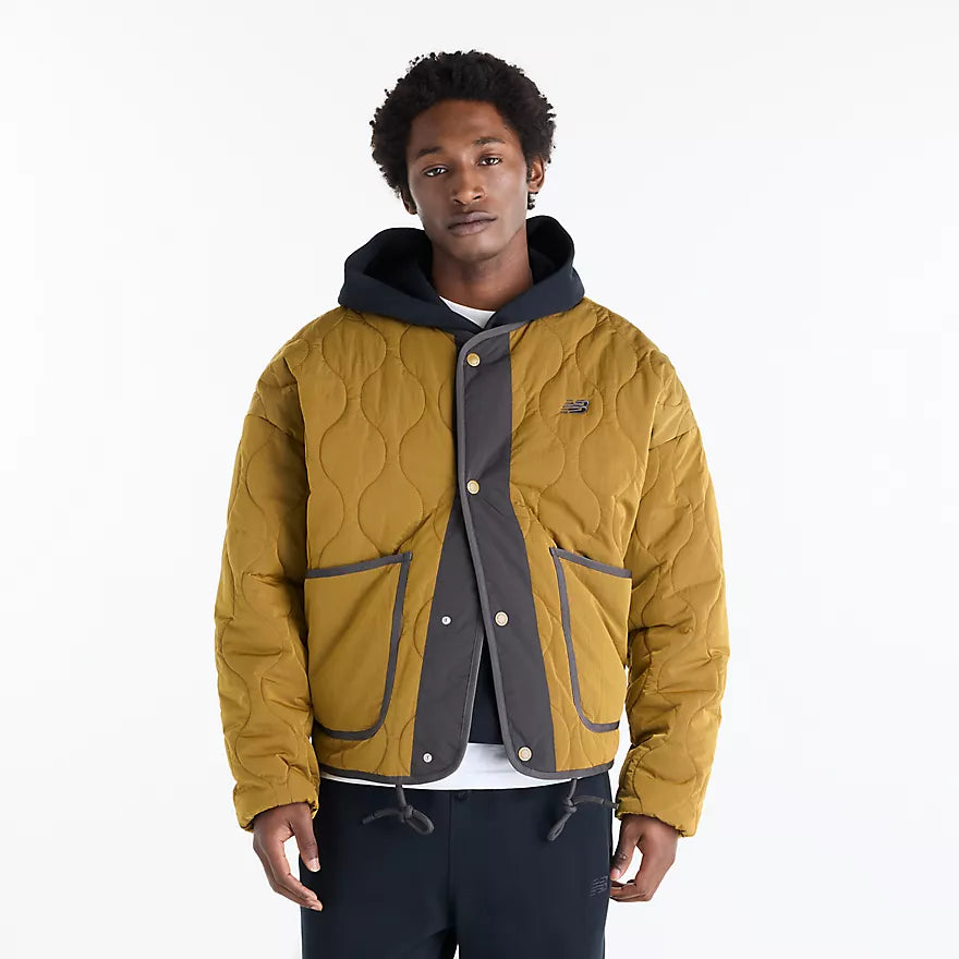 New Balance - Quilted Bomber Bark-1