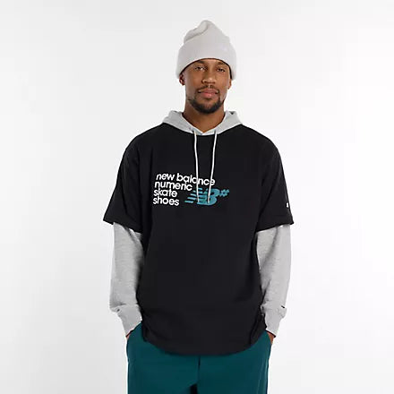 New Balance - Numeric Stacked Graphic T-Shirt Black