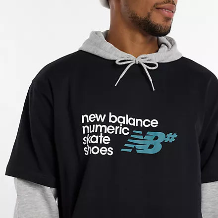 New Balance - Numeric Stacked Graphic T-Shirt Black