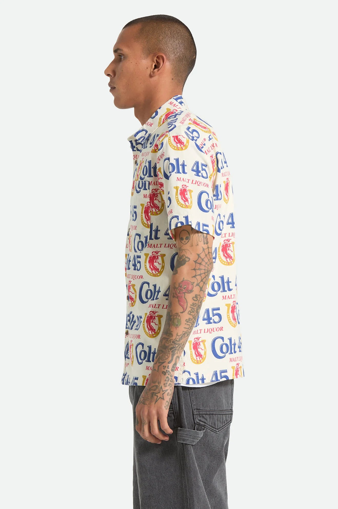 Brixton x Colt 45 - Button Up Shirt Multi