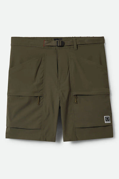 Brixton - Journey Utility Shorts Dark Olive