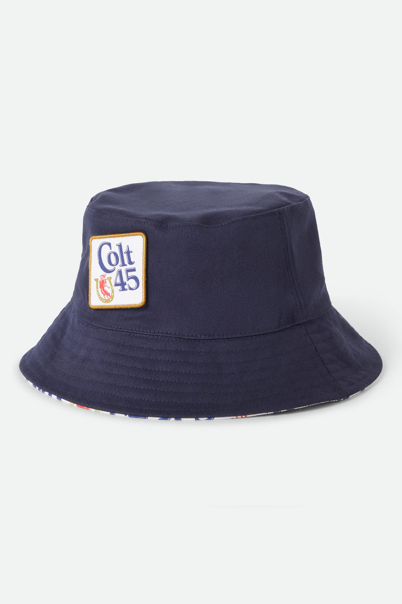 Brixton x Colt 45 - Bucket Hat Multi/Midnight Blue