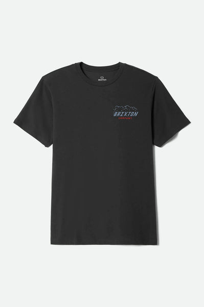 Brixton - Bulldogger Standard T-Shirt Vintage Black