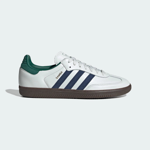 Adidas - Samba OG White/Green/Navy