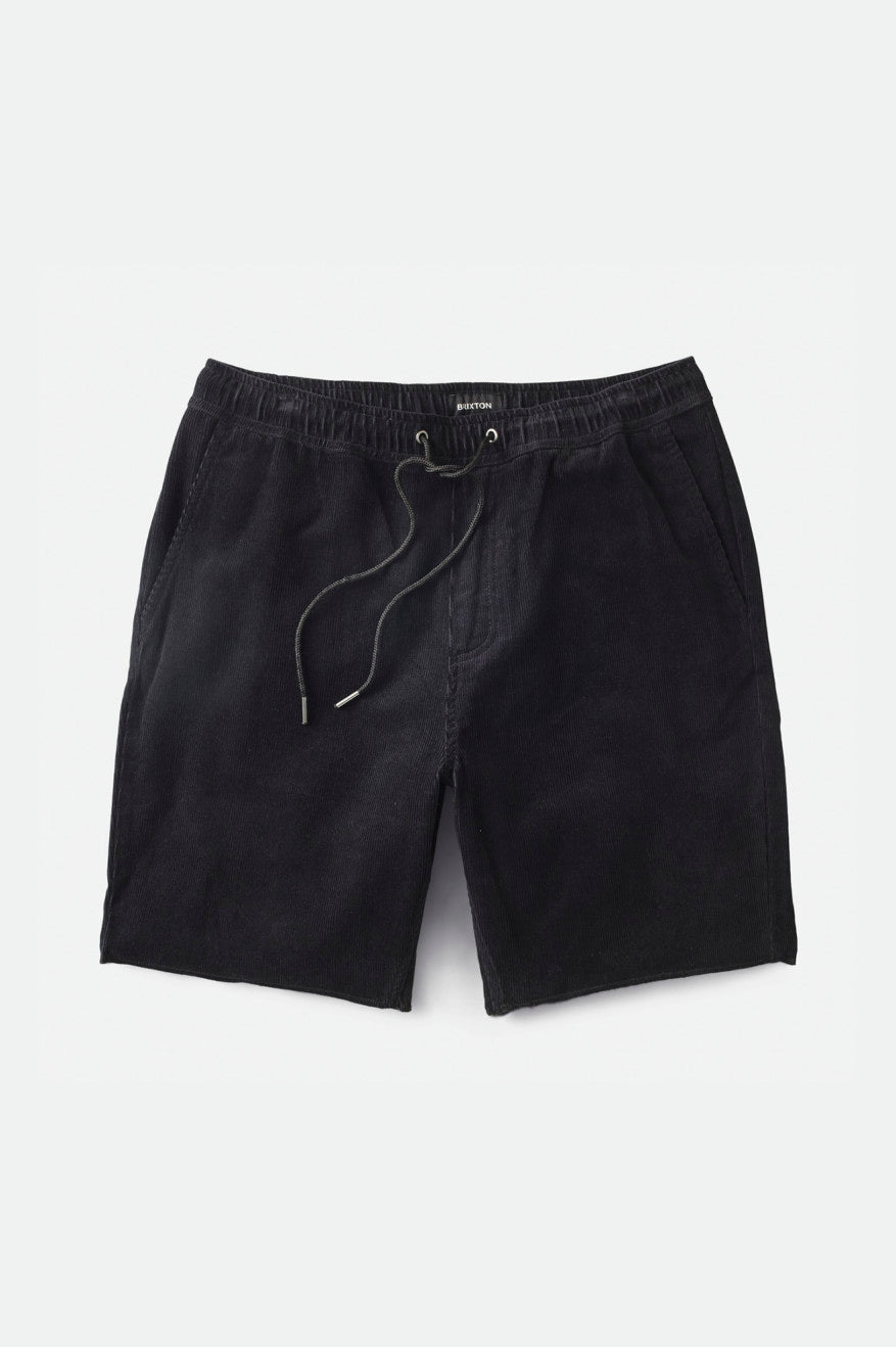 Brixton - Everyday Corduroy Short ~ Black