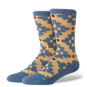 Stance - Ceramic Crew Socks ~ Blue