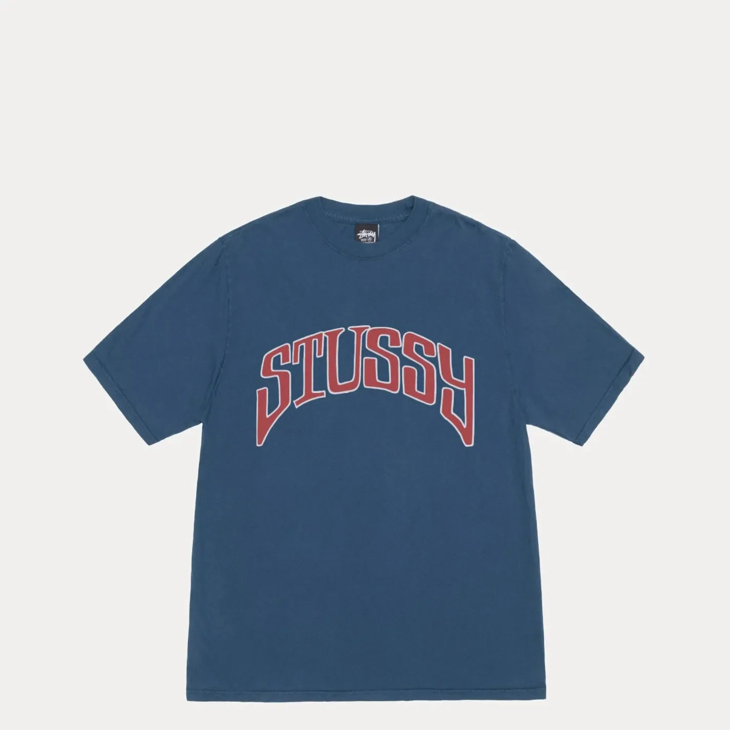 Stussy - Arched Pigment Dyed Tee ~ Navy