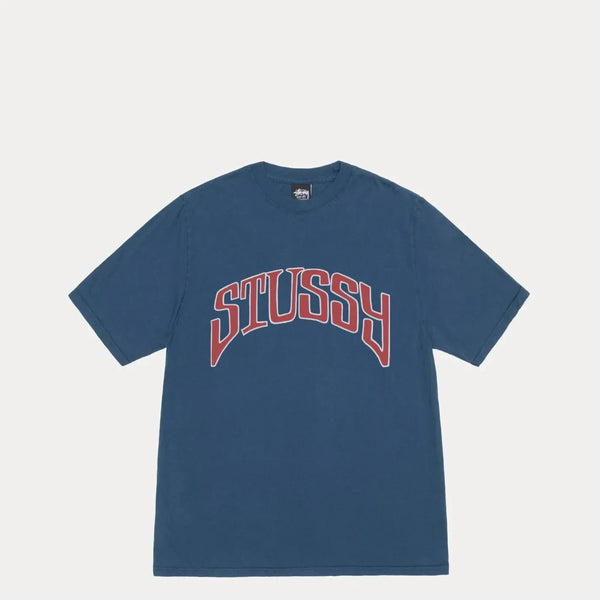 Stussy - Arched Pigment Dyed Tee ~ Navy