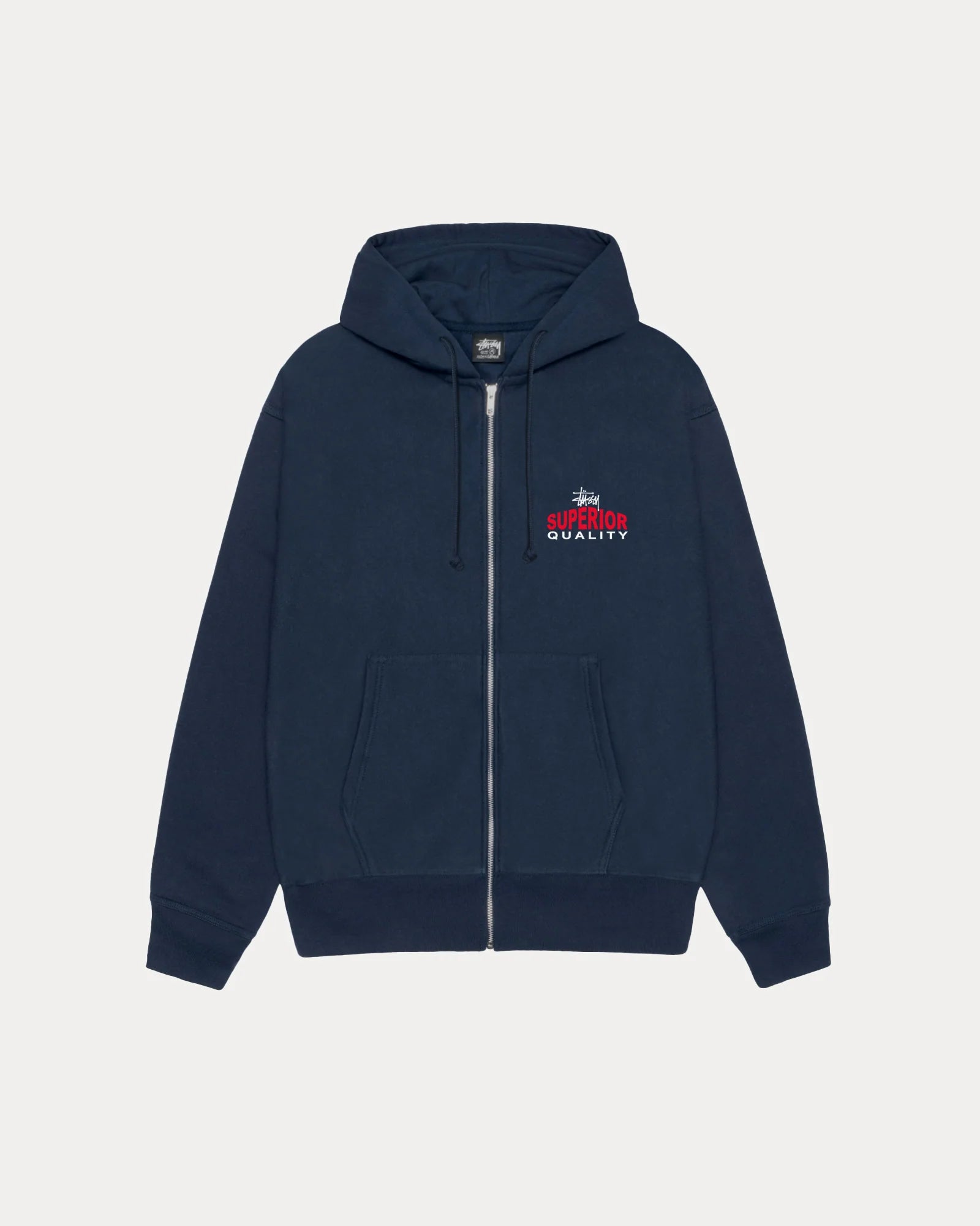 Stussy - Superior Quality Full-Zip Navy