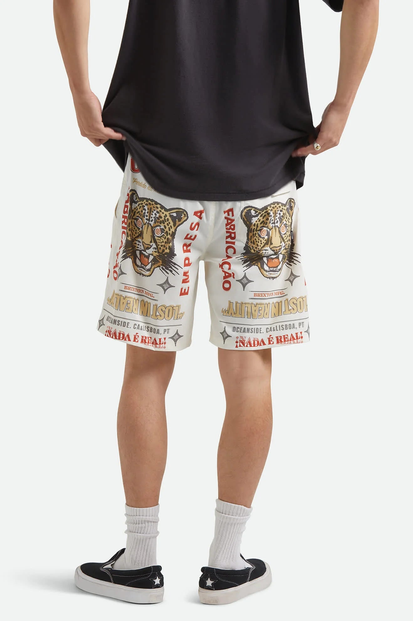 Brixton - Everyday Stretch Hybrid Shorts 7" White