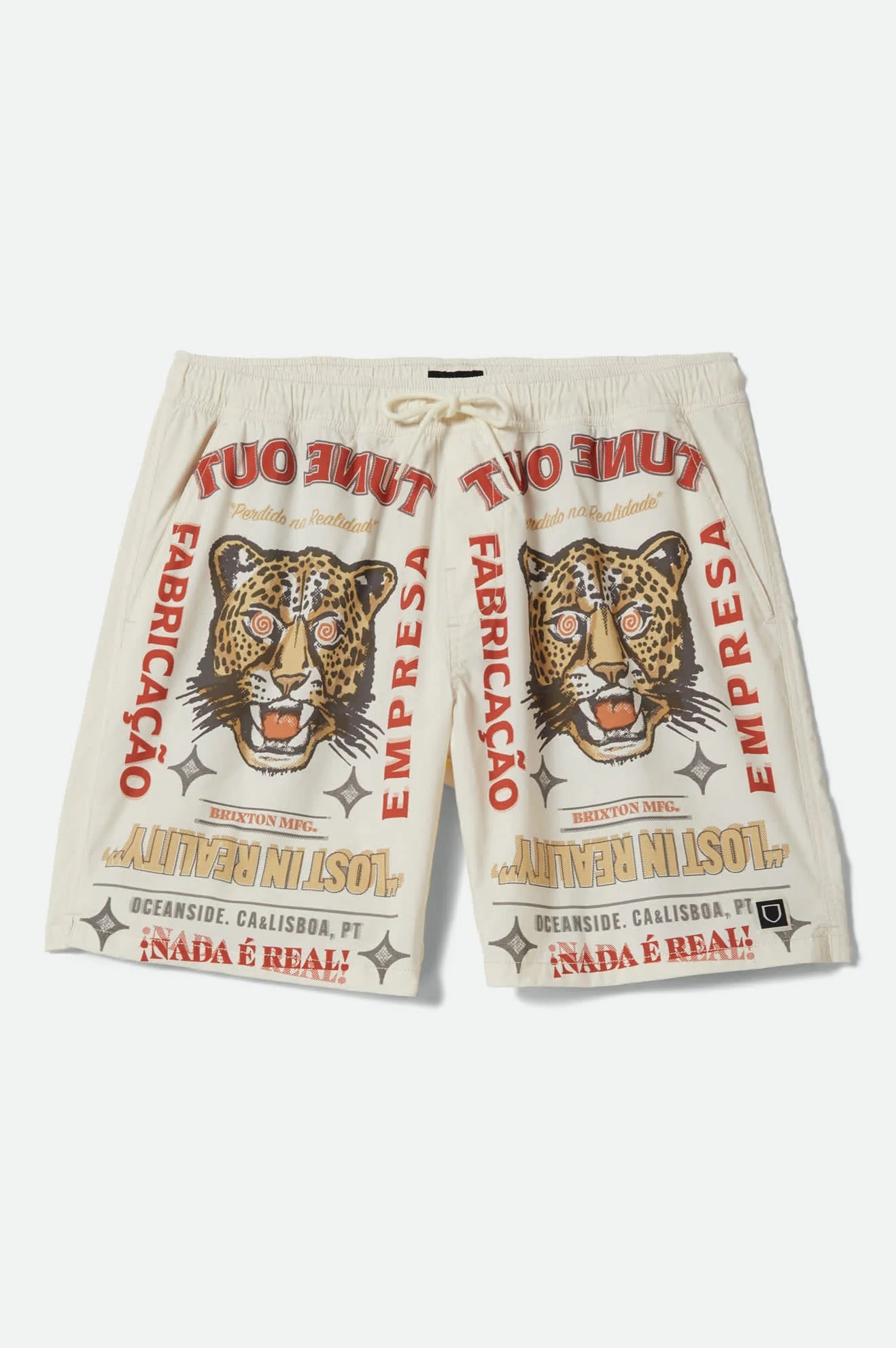 Brixton - Everyday Stretch Hybrid Shorts 7" White