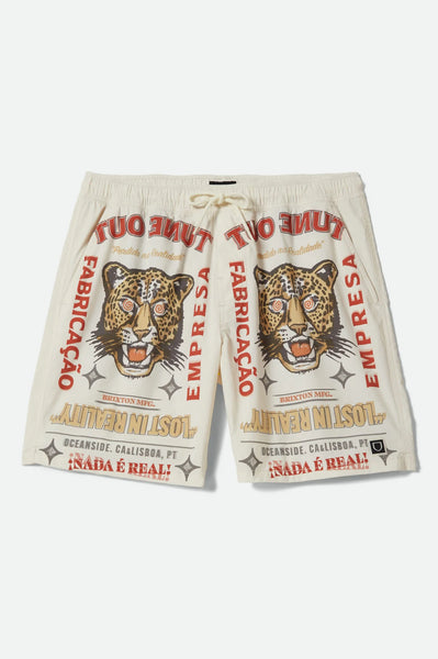 Brixton - Everyday Stretch Hybrid Shorts 7" White