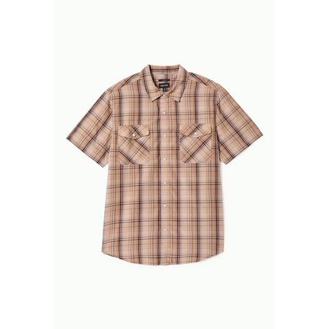 Brixton - Wayne S/S Woven Shirt ~ Western Plaid