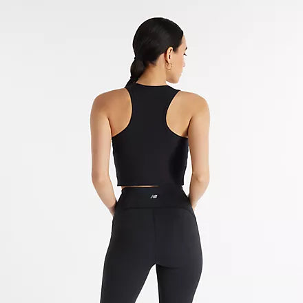 New Balance - W Micro-Rib Tank Black