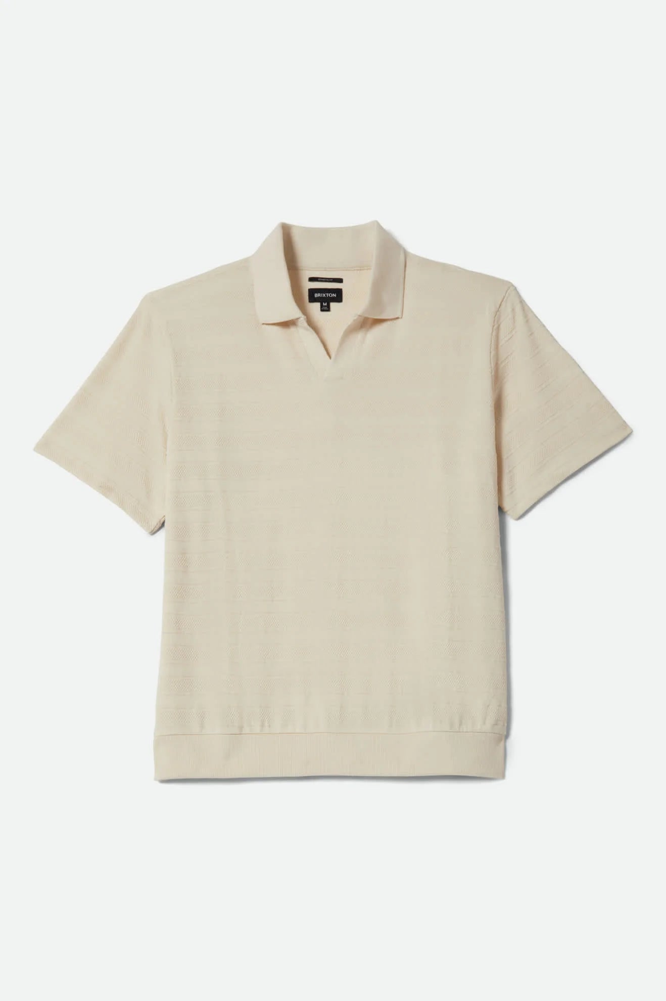 Brixton - Theo Jacquard Polo Cream