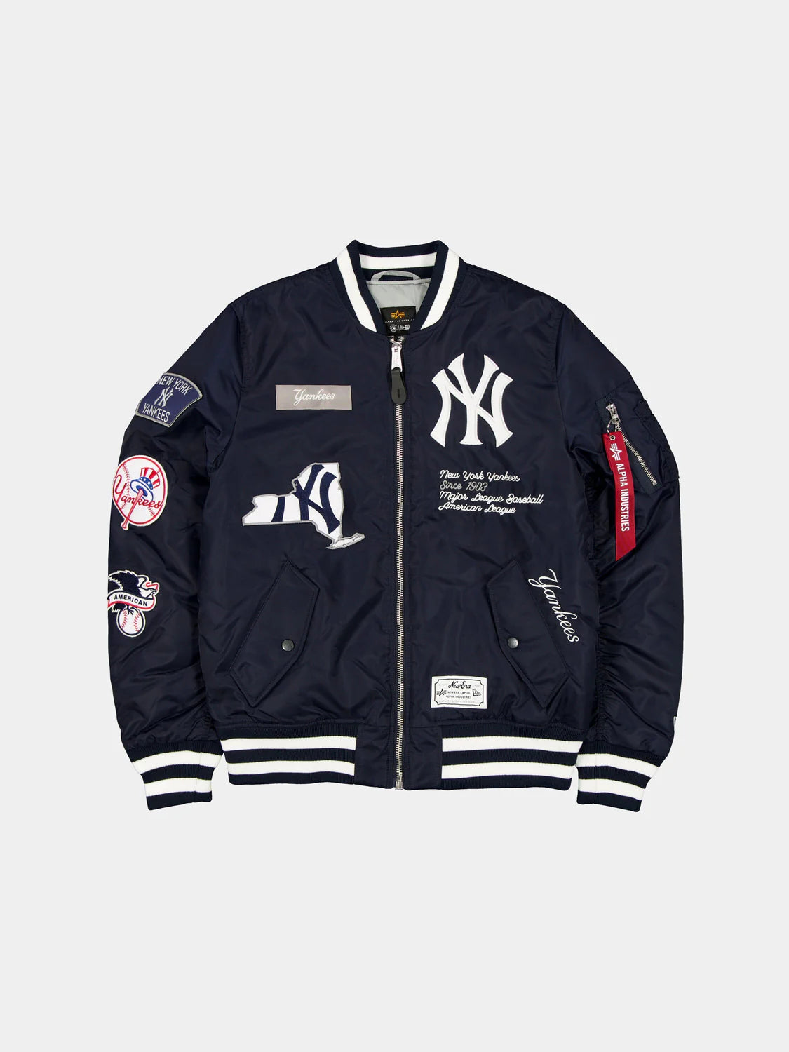 New Era x Alpha Industries - Yankees Jacket Black