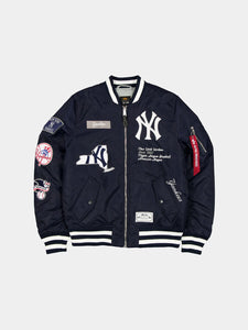 New Era x Alpha Industries - Yankees Jacket Black