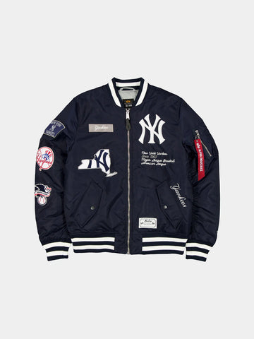 New Era x Alpha Industries - Yankees Jacket Black