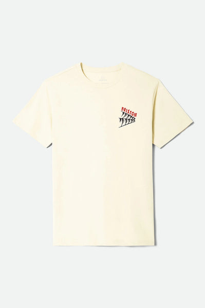 Brixton - Switchback Standard T-Shirt Cream