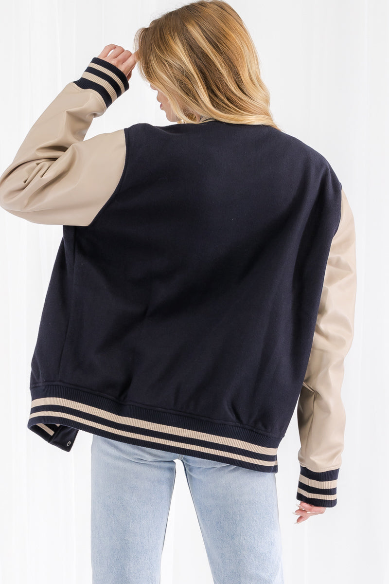 Oversized Varsity Jacket 