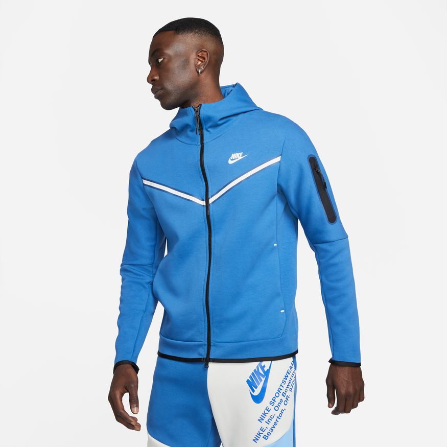 Nike Tech Fleece Hoodie - Royal Blue (New Season)