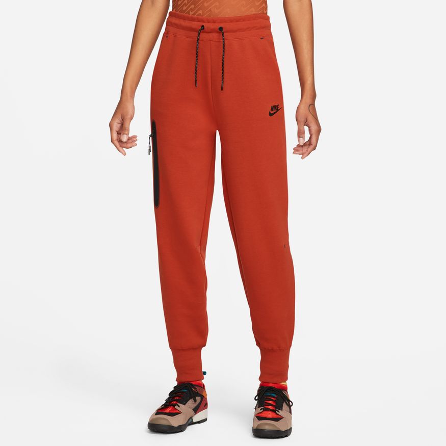 Nike Sportswear Collection Washed Fleece Pants Size 2XL Red Womens